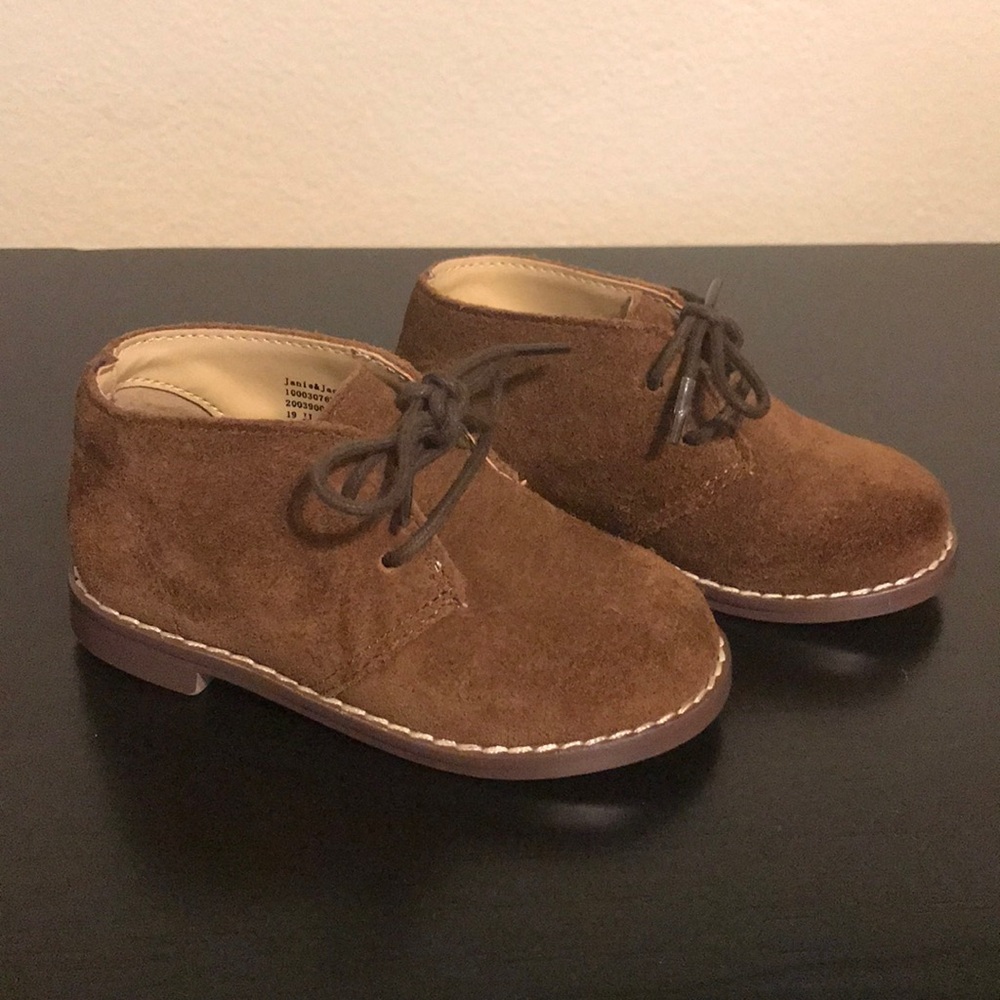 Janie and Jack Brown Suede Chukka Boot